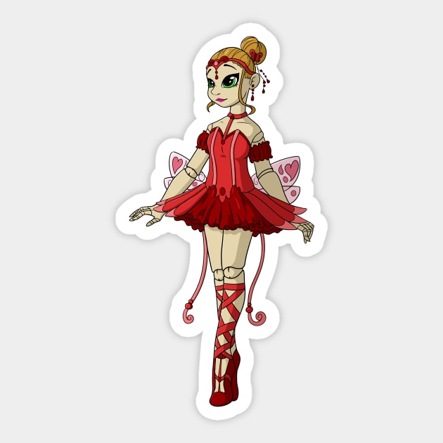 Dancer Sticker by Bottled Starlight